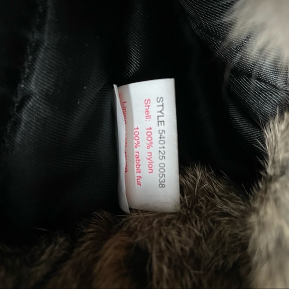 Wigens Rabbit Fur Aviator Hat - Picture 5 of 11